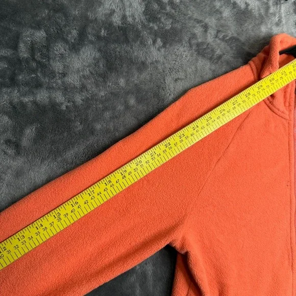 Patagonia Womens Orange Classic Microdini Fleece Jacket Size Small - Picture 9 of 16